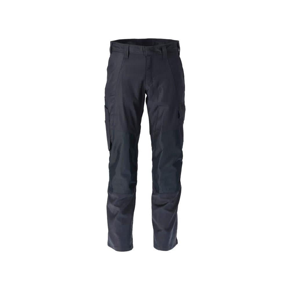 Calças com bolsos nos joelhos, calças de algodão+