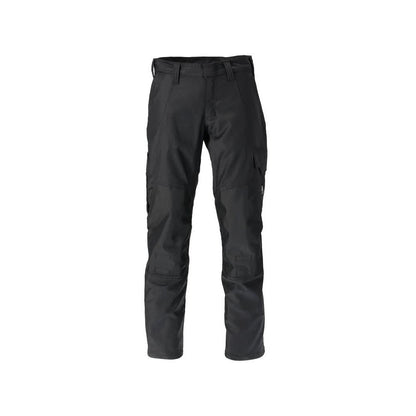 Calças com bolsos nos joelhos, calças de algodão+