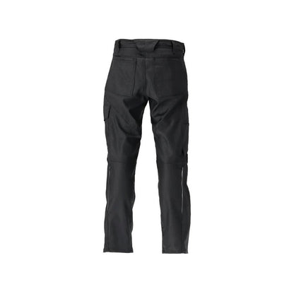 Calças com bolsos nos joelhos, calças de algodão+