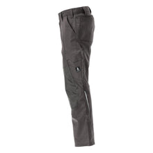 Calças com bolsos nos joelhos, calças algodão+, antracite escuro
