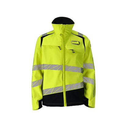 Jaqueta Soft Shell Jaqueta Soft Shell Multisafe, alta visibilidade amarelo/preto-azul