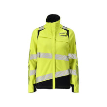 Jaqueta feminina, jaqueta de trabalho ULTIMATE STRETCH Multisafe, alta visibilidade amarelo/preto-azul