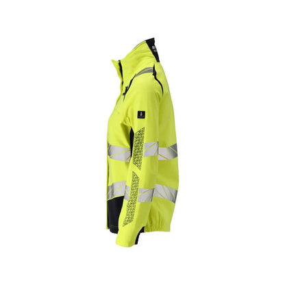 Jaqueta feminina, jaqueta de trabalho ULTIMATE STRETCH Multisafe, alta visibilidade amarelo/preto-azul