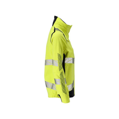 Jaqueta feminina, jaqueta de trabalho ULTIMATE STRETCH Multisafe, alta visibilidade amarelo/preto-azul