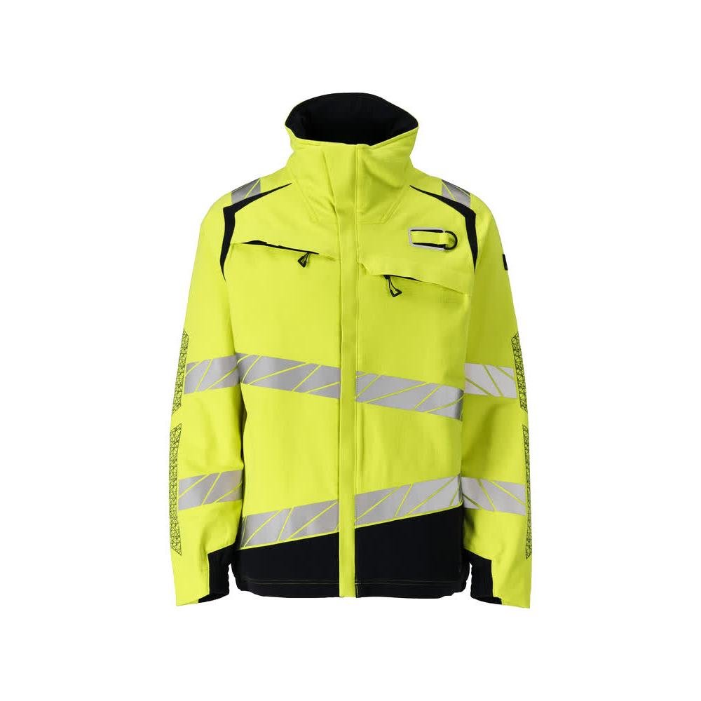 Jaqueta, jaqueta de trabalho ULTIMATE STRETCH Multisafe, alta visibilidade amarelo/preto-azul