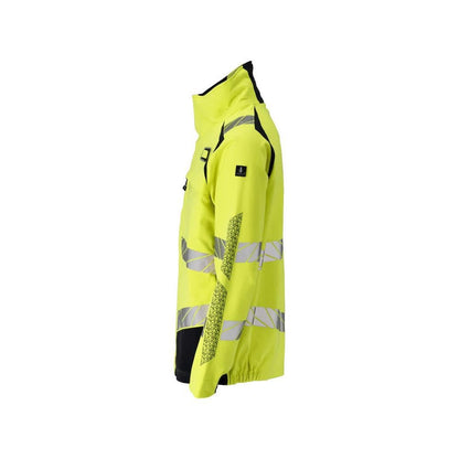 Jaqueta, jaqueta de trabalho ULTIMATE STRETCH Multisafe, alta visibilidade amarelo/preto-azul