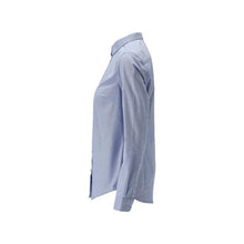 Camisa, corte clássico feminino, blusa feminina stretch, azul claro