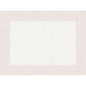 Uma imagem retangular com borda rosa claro e centro branco, ambos com um padrão de grade tecido, inspirada em uma decoração de mesa ecológica com os conjuntos Bio-Dunicel 30x40 Linnea branco-conjuntos de mesa de alta qualidade (100 peças) da Duni GmbH. Um pequeno logotipo branco está localizado no canto inferior direito.