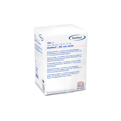 Compressas de gaze não estéreis MaiMed-MK de 100 peças/saco de papel