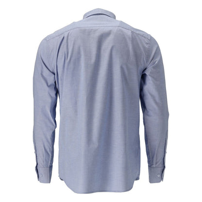Camisa, corte moderno, stretch, azul claro