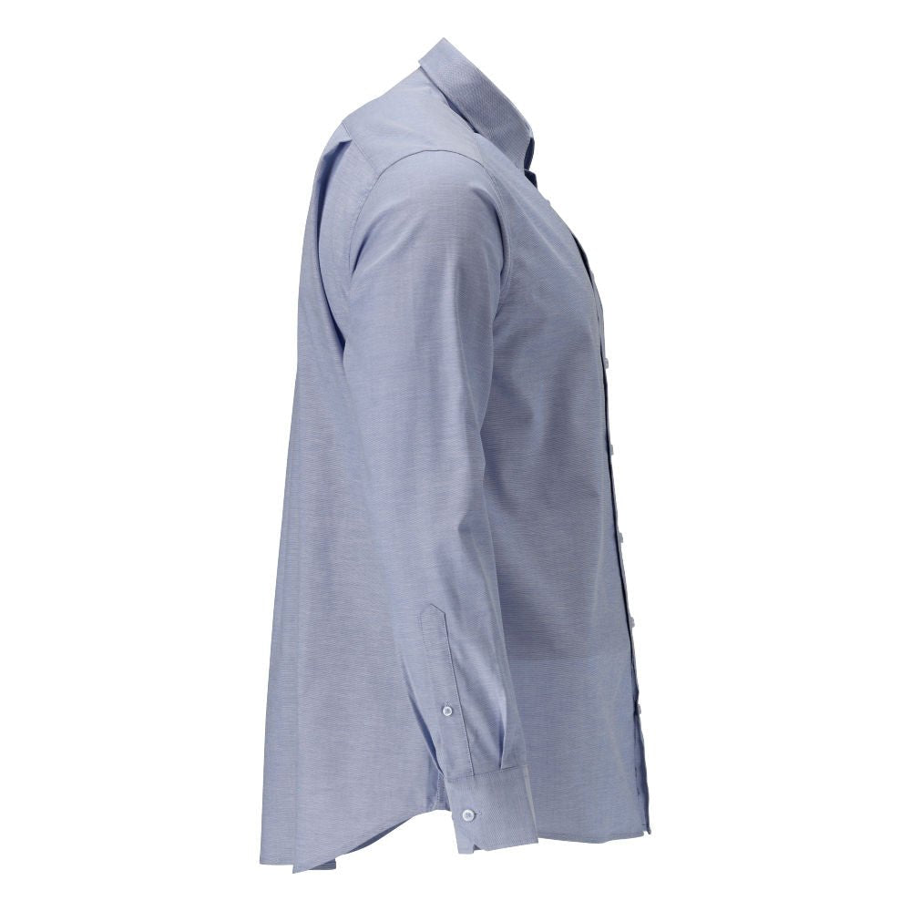 Camisa, corte moderno, stretch, azul claro