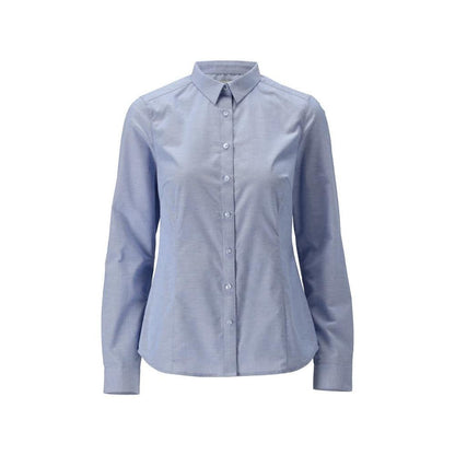 Camisa, corte feminino moderno, blusa feminina stretch, azul claro