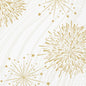 Fogos de artifício dourados e explosões estelares brilham nestes guardanapos Duni GmbH 33x33 de 3 camadas e conferem a qualquer evento um toque festivo. Os guardanapos Sparkly white 1/4-fold (pacote: 50 unidades) são perfeitos para celebrações elegantes.