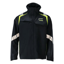 Jaqueta Softshell Jaqueta softshell multisafe, preto azul/amarelo de alta visibilidade