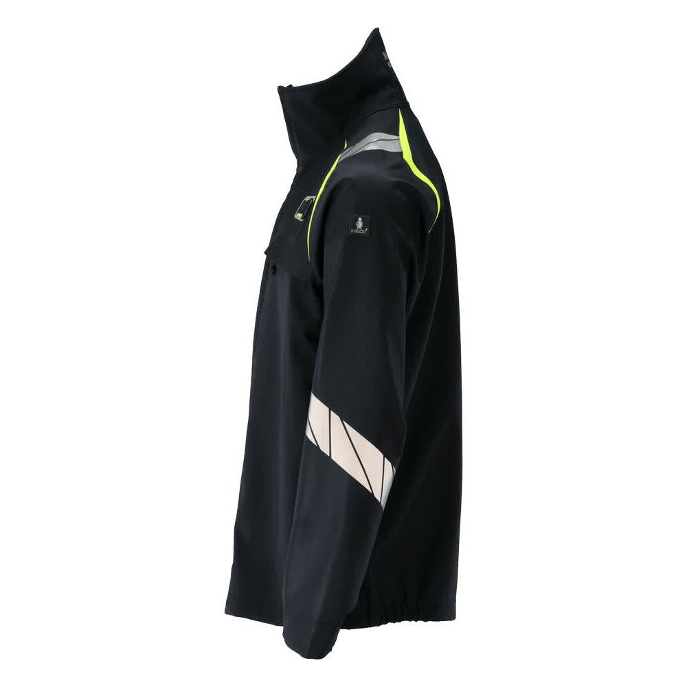 Jaqueta Softshell Jaqueta softshell multisafe, preto azul/amarelo de alta visibilidade