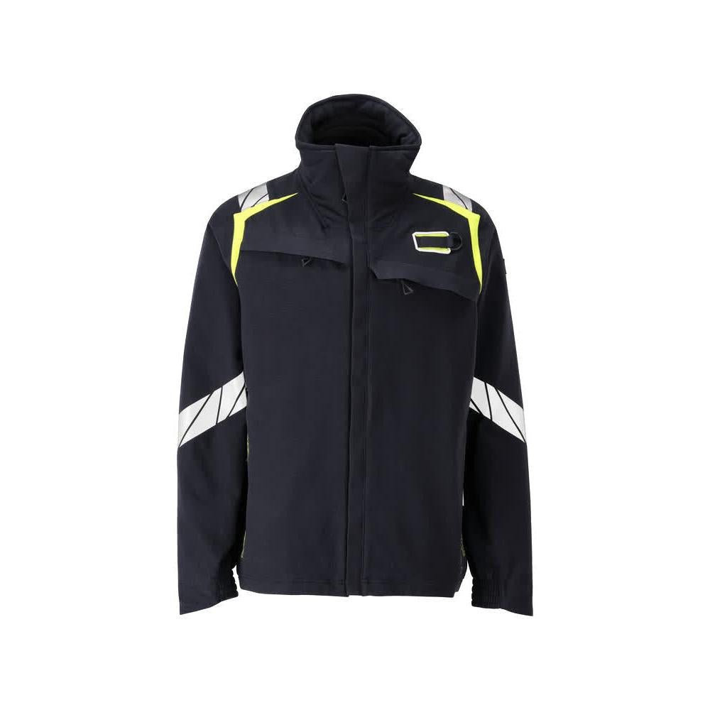 Jaqueta, jaqueta de trabalho ULTIMATE STRETCH Multisafe, preto azul/amarelo de alta visibilidade
