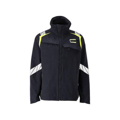 Jaqueta, jaqueta de trabalho ULTIMATE STRETCH Multisafe, preto azul/amarelo de alta visibilidade