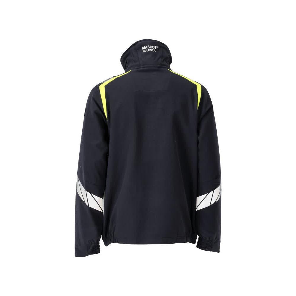 Jaqueta, jaqueta de trabalho ULTIMATE STRETCH Multisafe, preto azul/amarelo de alta visibilidade