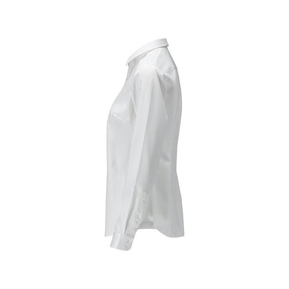 Camisa, blusa feminina clássica com ajuste feminino