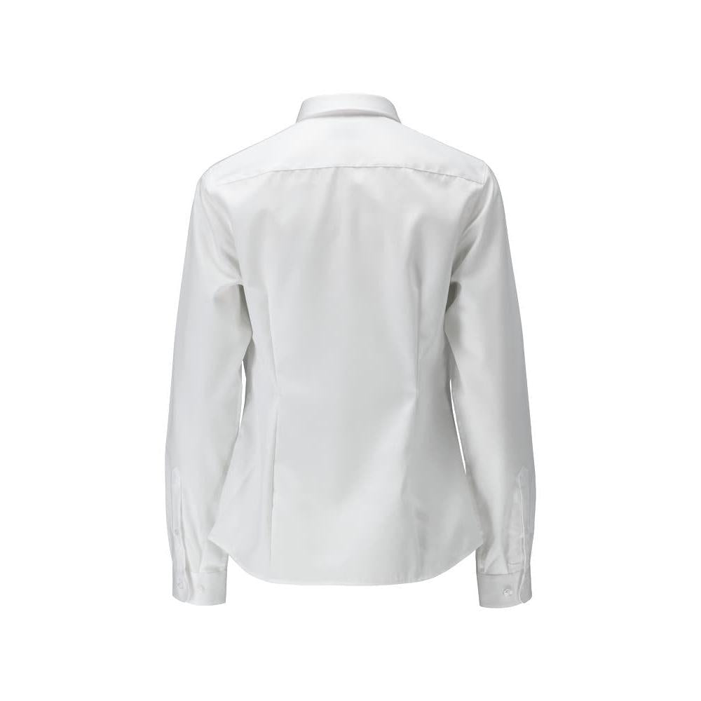 Camisa, blusa feminina clássica com ajuste feminino