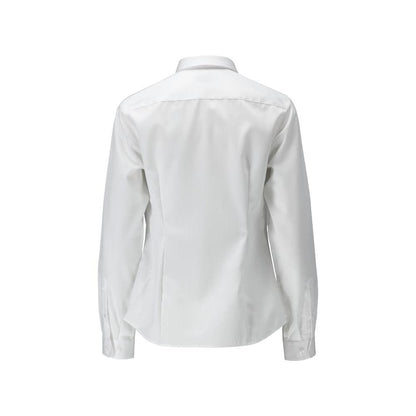 Camisa, blusa feminina clássica com ajuste feminino