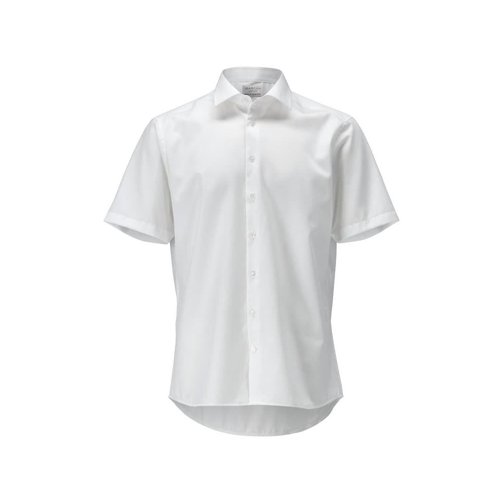 Camisa, mangas curtas, corte moderno
