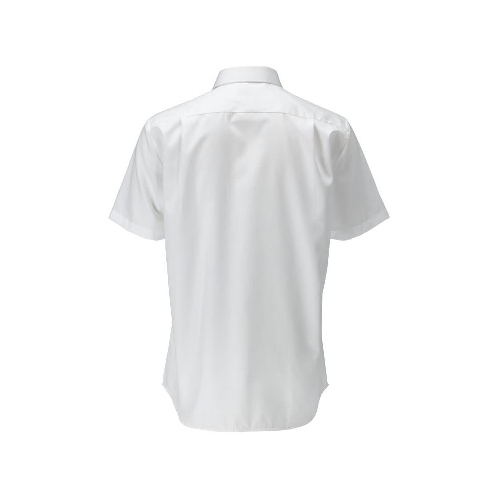 Camisa, mangas curtas, corte moderno
