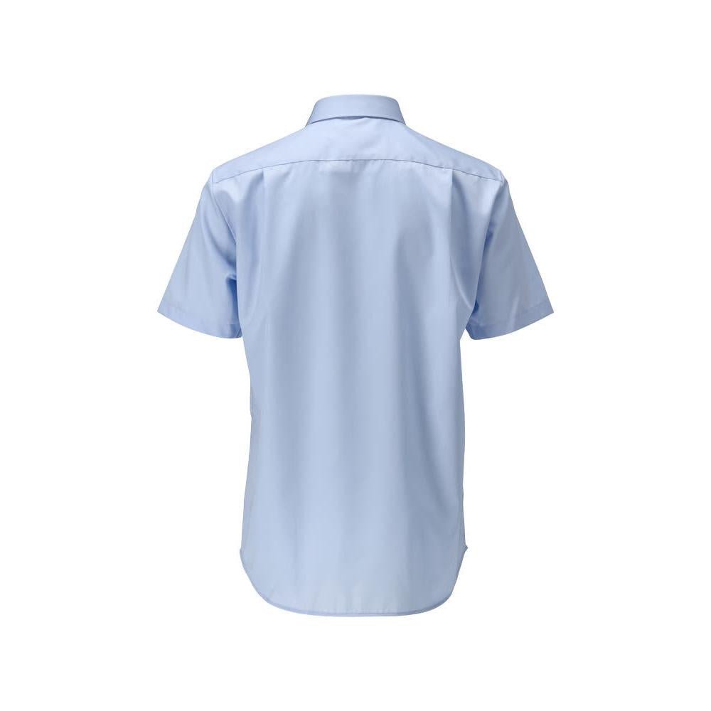 Camisa, mangas curtas, corte moderno