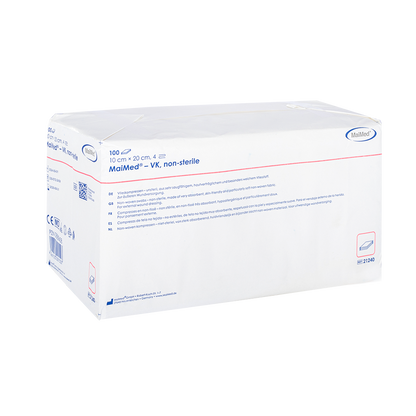 Compressas de lã não estéreis MaiMed-VK de 100 peças/saco de papel