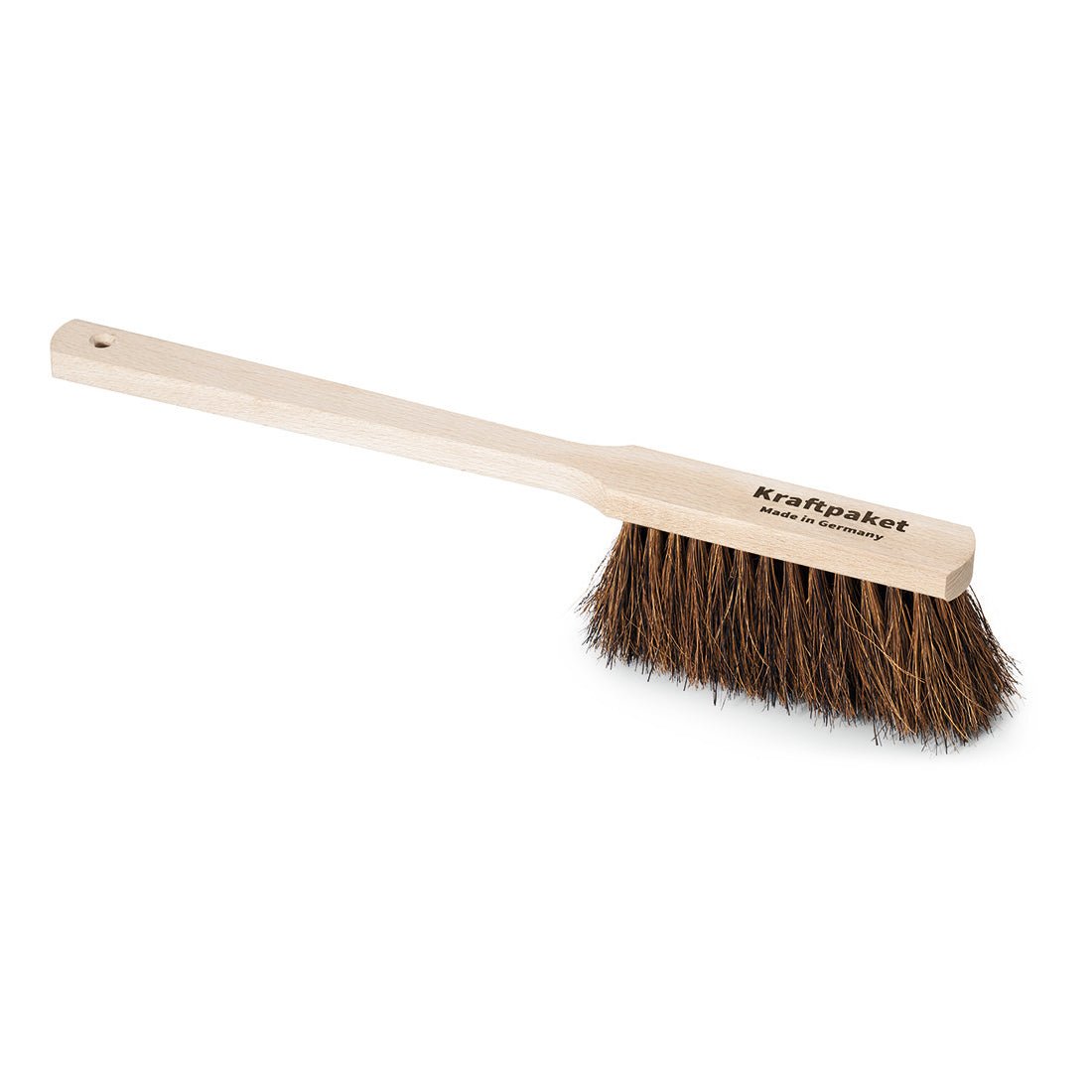 A escova de cabo longo Nölle Profi Brush 45 cm, Arenga/Coco qualidade mestre da Nölle Profi Brush Bürsten- & Pinseltechnik e.K. está retratada em fundo branco - ideal para a limpeza profissional.