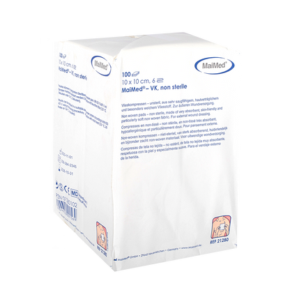 Compressas de lã não estéreis MaiMed-VK de 100 peças/saco de papel
