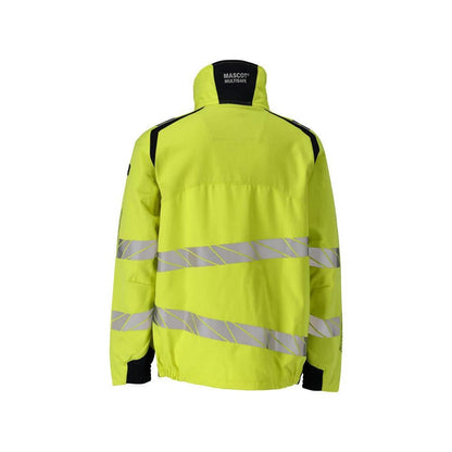 Jaqueta, inserções elásticas Jaqueta de trabalho Multisafe, alta visibilidade amarelo/preto-azul