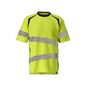 T-shirt, ajuste moderno T-shirt Multisafe, alta visibilidade amarelo/preto-azul