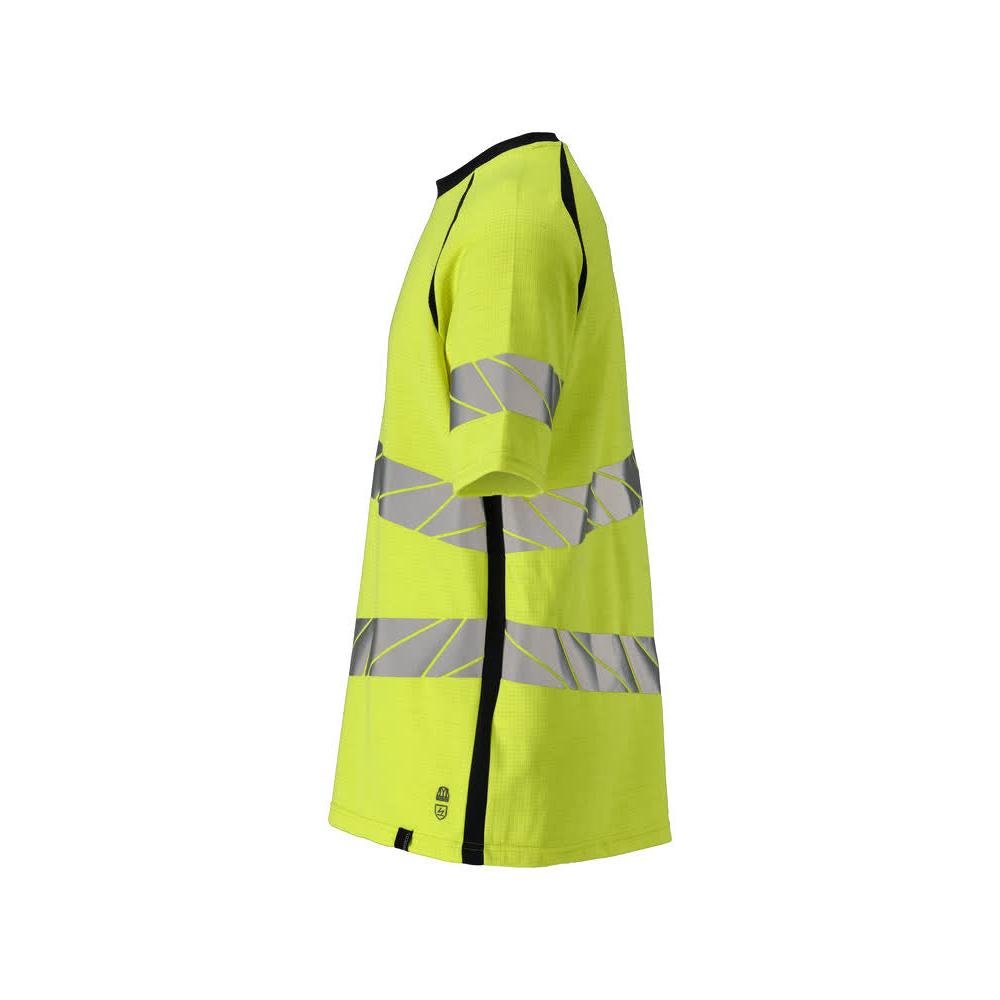 T-shirt, ajuste moderno T-shirt Multisafe, alta visibilidade amarelo/preto-azul