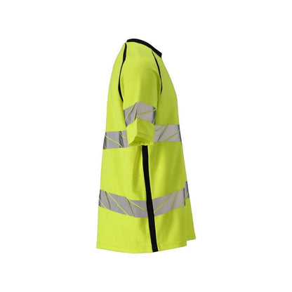 T-shirt, ajuste moderno T-shirt Multisafe, alta visibilidade amarelo/preto-azul