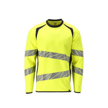 Sweatshirt, ajuste moderno Sweatshirt Multisafe, alta visibilidade amarelo/preto-azul