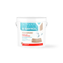 BAYROL Aquabrome® pastilhas de bromo Balde de 5 kg para desinfecção permanente de piscinas