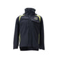 Jaqueta Hard Shell Jaqueta Multisafe, preto azul/amarelo de alta visibilidade