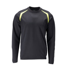 Sweatshirt, ajuste moderno Sweatshirt Multisafe, preto azul/amarelo de alta visibilidade