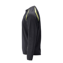 Sweatshirt, ajuste moderno Sweatshirt Multisafe, preto azul/amarelo de alta visibilidade