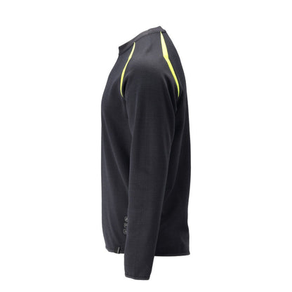 Sweatshirt, ajuste moderno Sweatshirt Multisafe, preto azul/amarelo de alta visibilidade