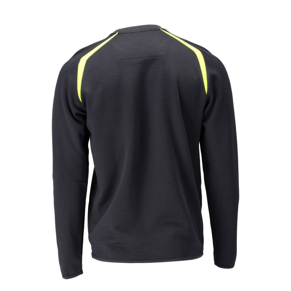 Sweatshirt, ajuste moderno Sweatshirt Multisafe, preto azul/amarelo de alta visibilidade