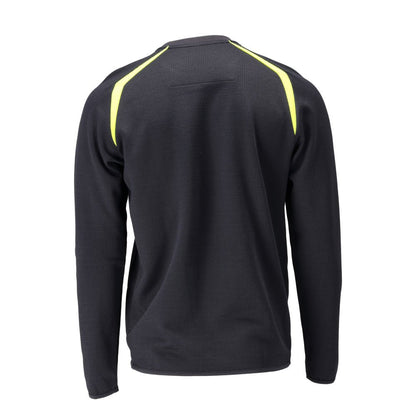 Sweatshirt, ajuste moderno Sweatshirt Multisafe, preto azul/amarelo de alta visibilidade
