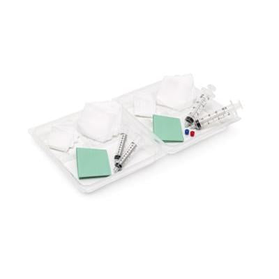 Cateter de diálise-S:Instalação/remoção Duplo | Pacote (1 peça)