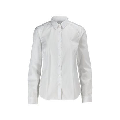 Camisa, blusa feminina clássica com ajuste feminino