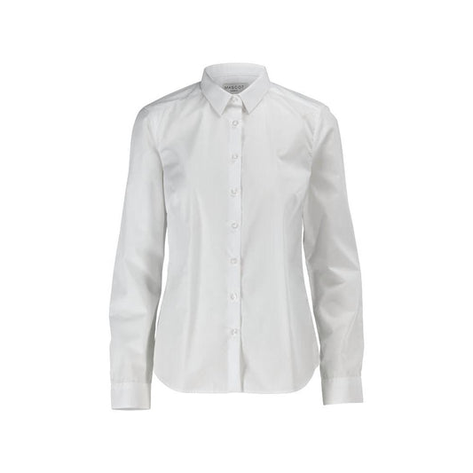 Camisa, blusa feminina clássica com ajuste feminino
