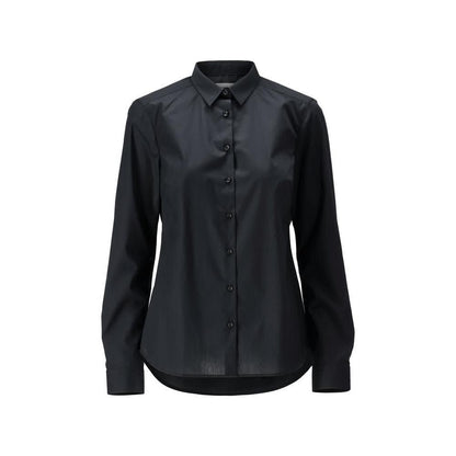 Camisa, blusa feminina clássica com ajuste feminino