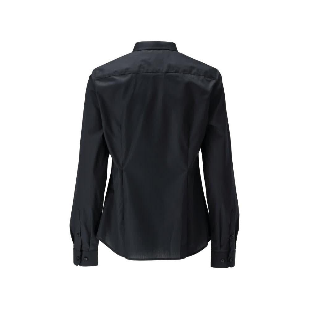 Camisa, blusa feminina clássica com ajuste feminino
