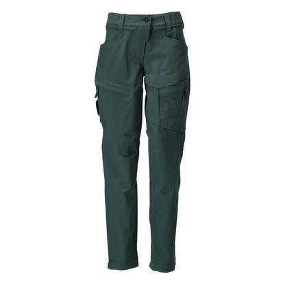 Calças funcionais, stretch, calças femininas