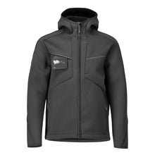 Jaqueta soft shell, capuz, jaqueta soft shell de ajuste moderno